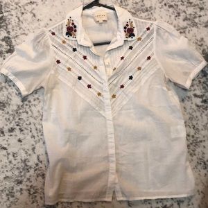 Sezane Estelle Shirt Size 36/US 4